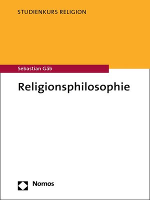 cover image of Religionsphilosophie